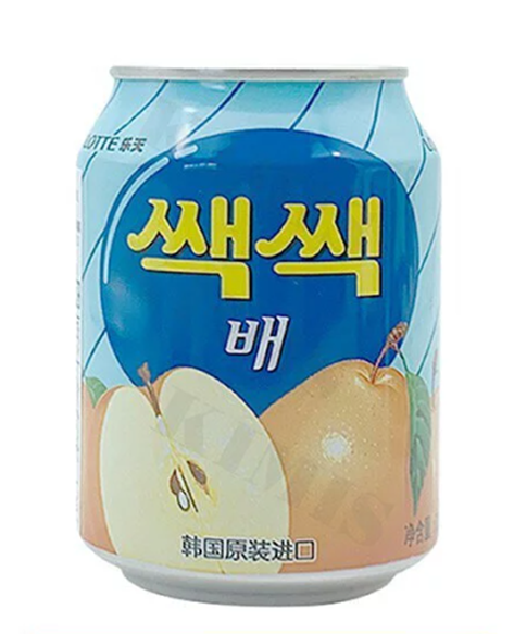 樂天 - 韓國 粒粒梨汁 238毫升/罐