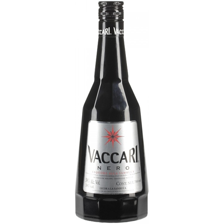 Vaccari Sambuca Black 700ml/bot
