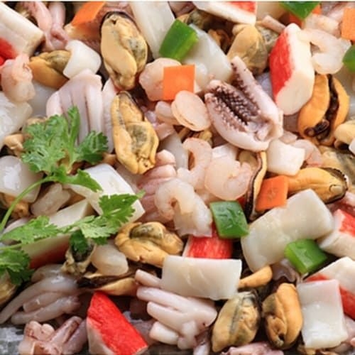 急凍海鮮什錦 1公斤/包