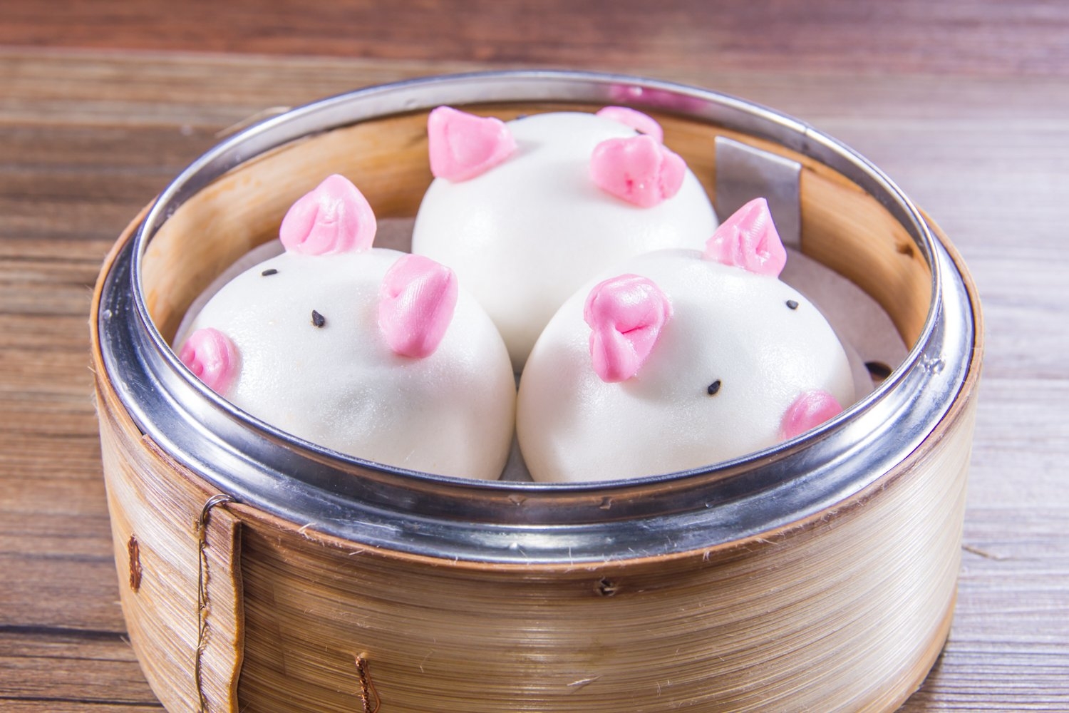 一品點心 - 傻豬叉燒包 6隻/盒